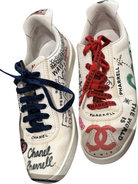 pharrell chanel sneakers|chanel trainers pharrell.